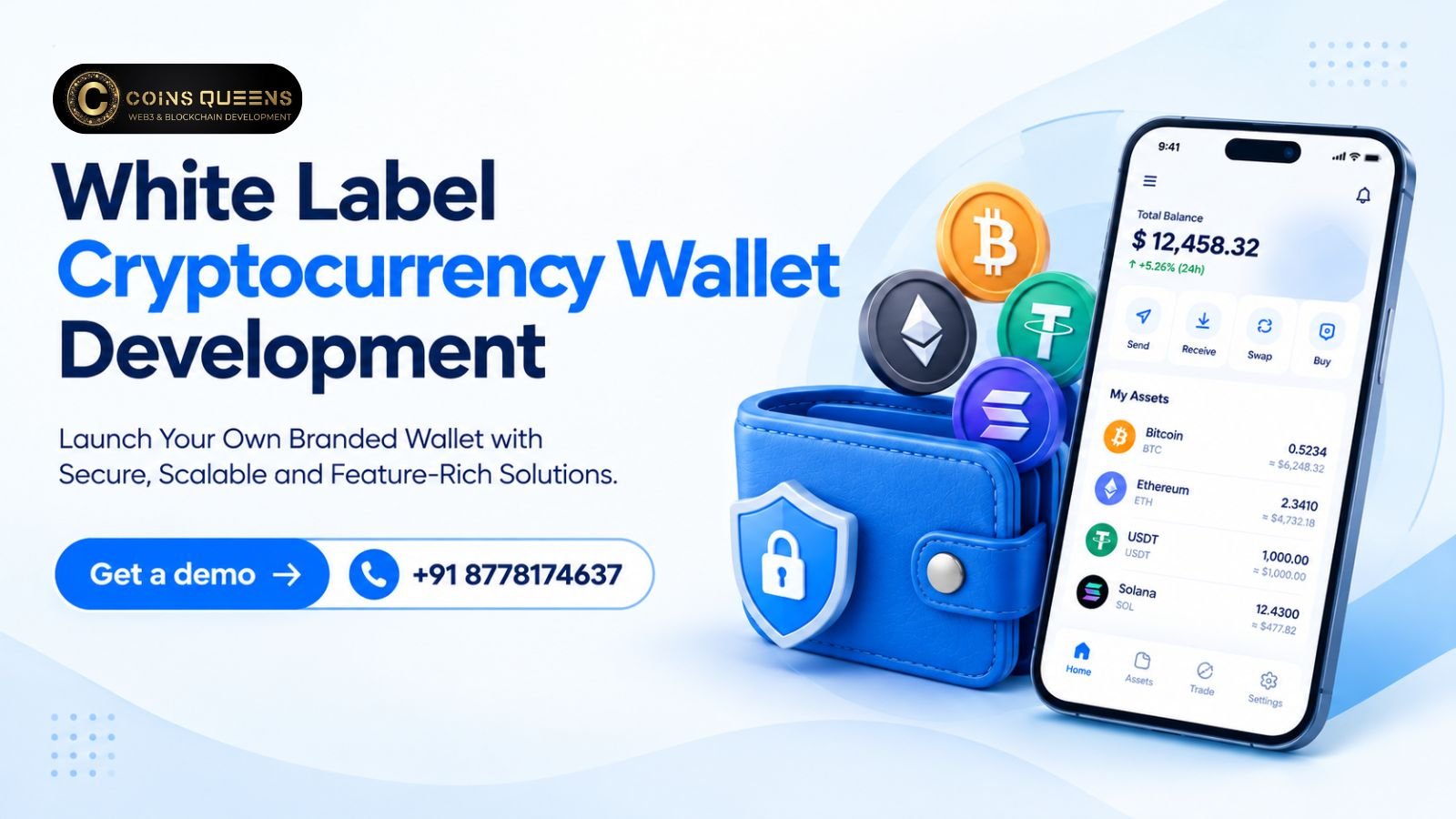Power Your Crypto Brand with White Label Wallet Development