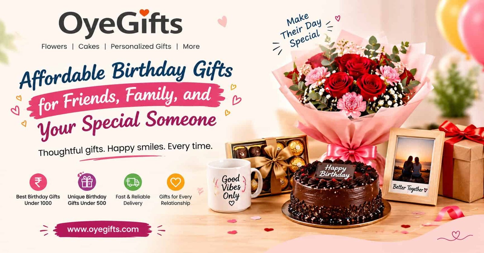 Creative Birthday Gift Ideas Below 1000 for Every Type of Celebration