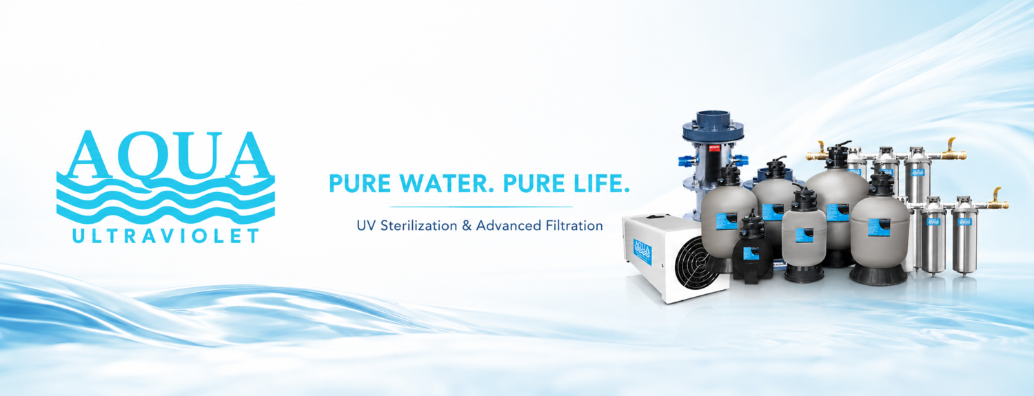 Aqua Ultraviolet UV Sterilizers for Ponds, Aquariums & Drinking Water