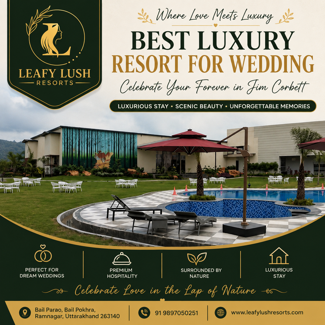 Best Luxury Resort for Wedding