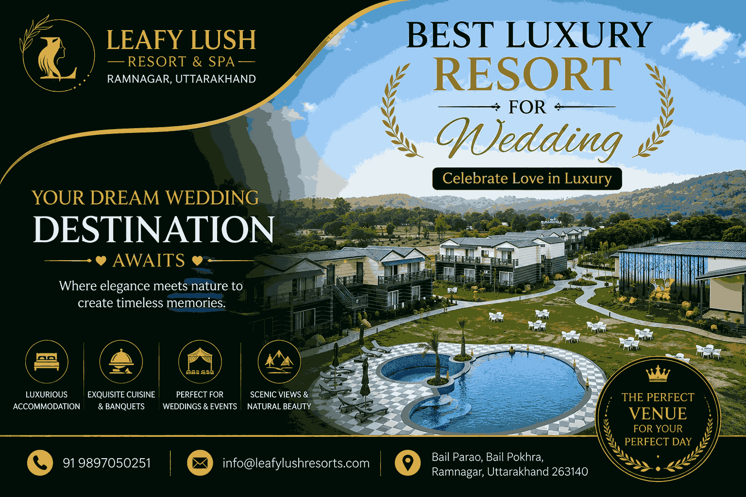 Best Luxury Resort for Wedding