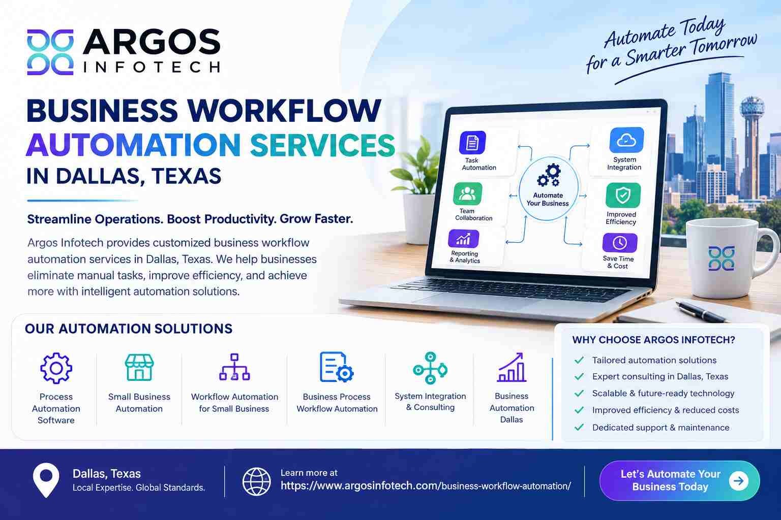 Business Workflow Automation Services in Dallas, Texas
