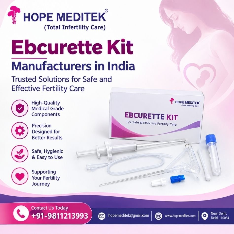 Get Ebcurette Kit Manufacturers in India | Hope Meditek
