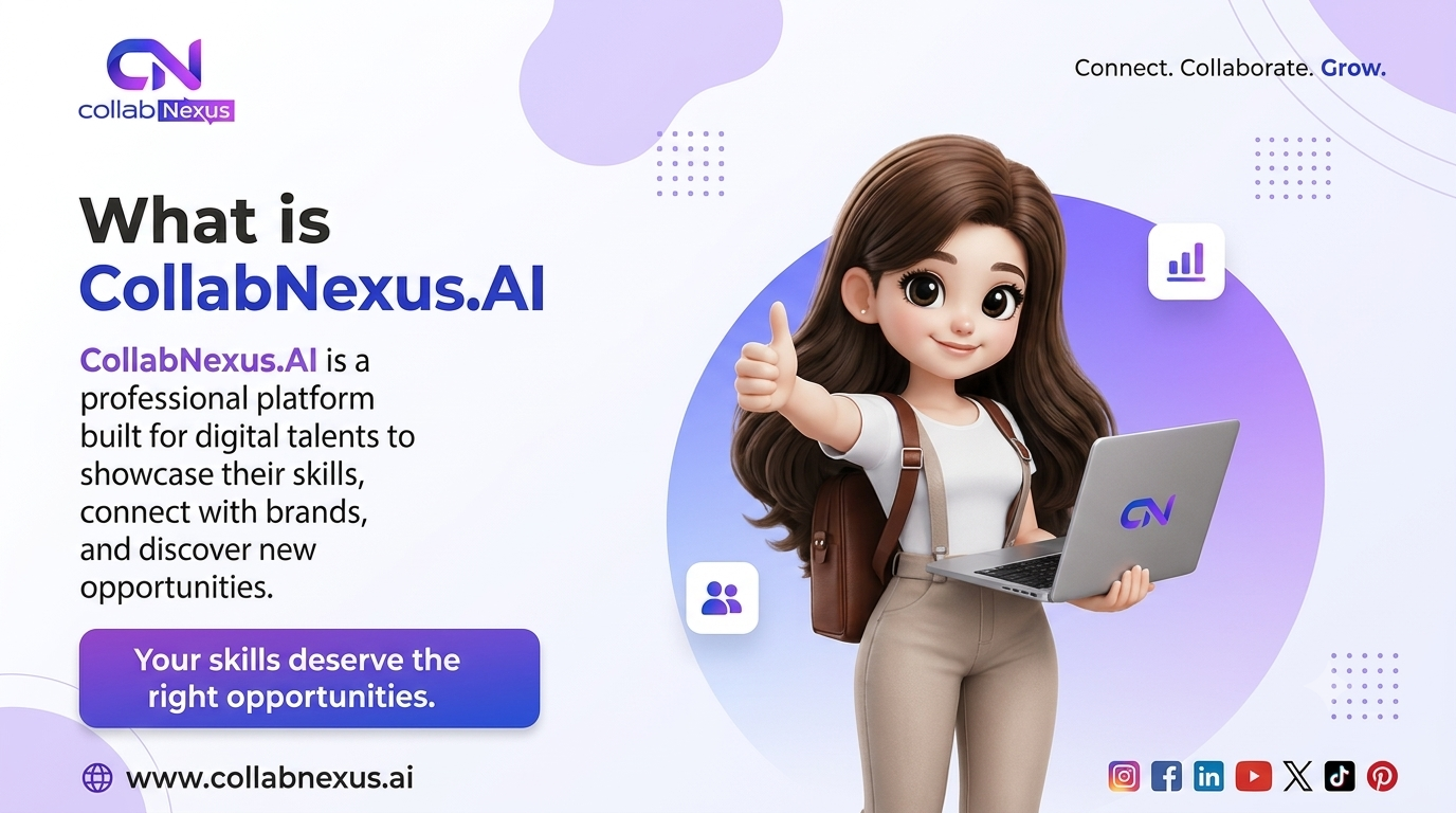 Sign Up on CollabNexus To Get Brand Collaborations for Influencers