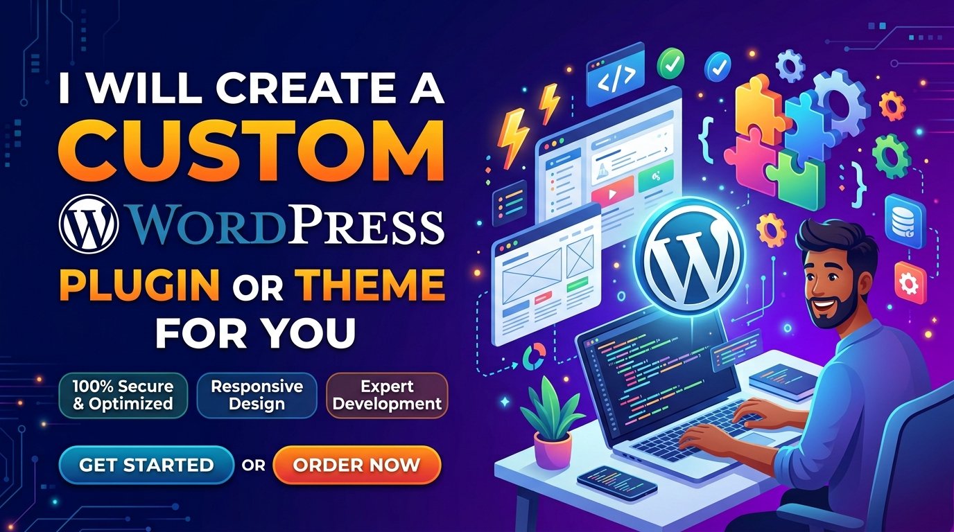 I will develop custom WordPress plugins and themes for your website