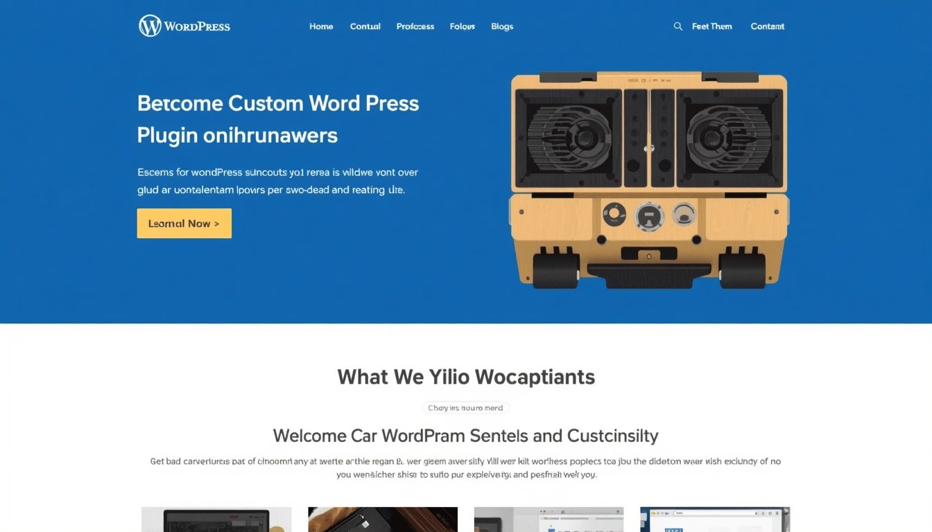 I will create custom WordPress plugins and themes for you