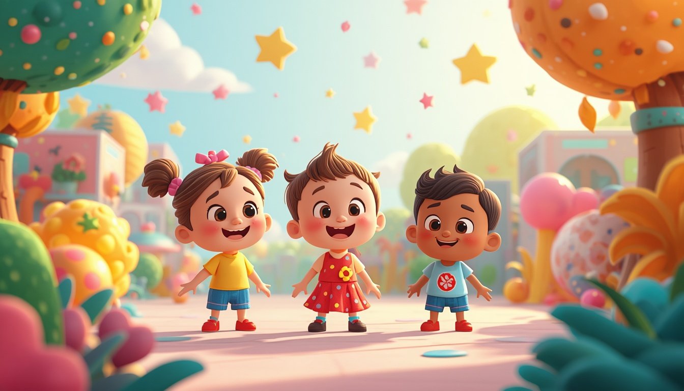 I will create colorful engaging kids 2D animation videos professionally