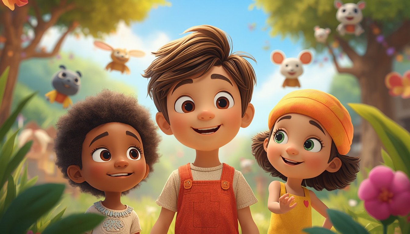 I will create creative kids 2D animation videos professionally