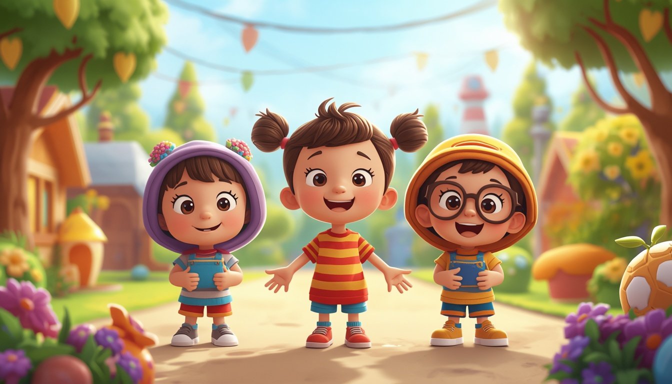 I Will Create Creative Kids 2D Animation Videos With Fun Stories