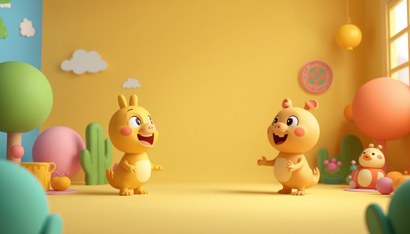 I will create creative kids 2D animated videos with fun storytelling