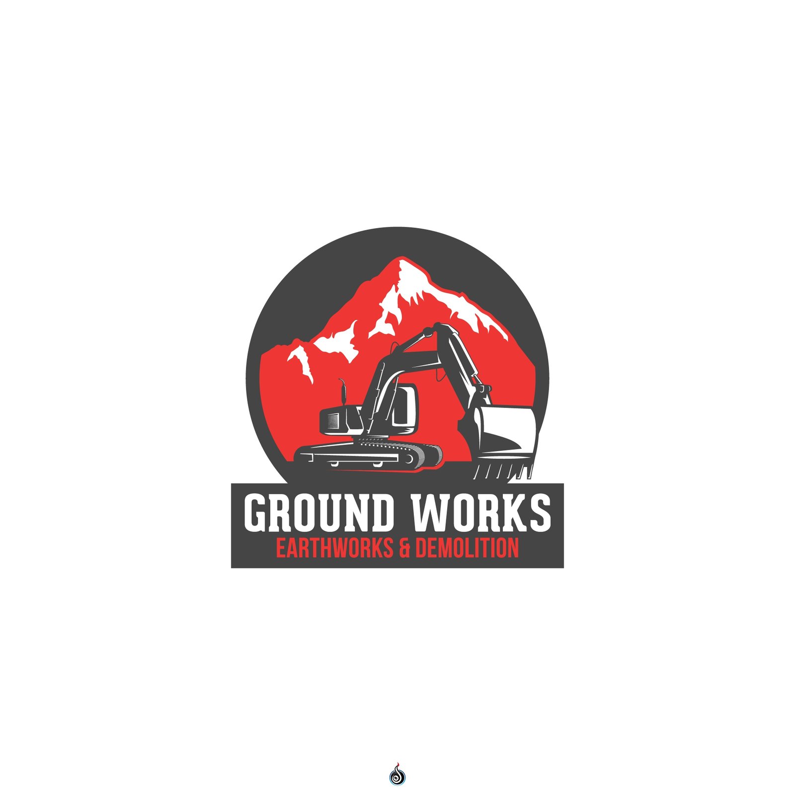 How to make design a professional excavation, construction and business logo