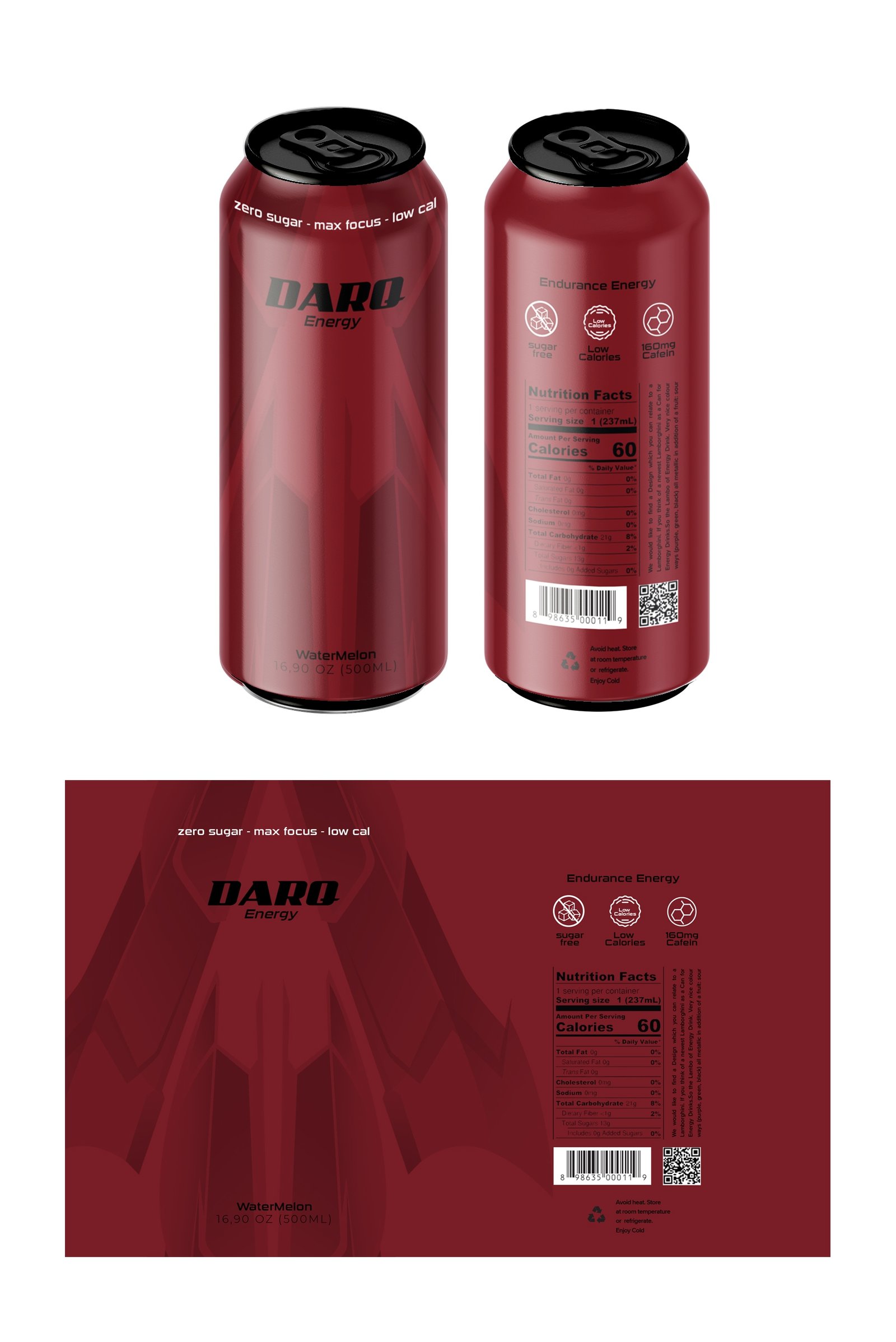 I Will Design Modern Food Packaging Labels for Your Product Brand