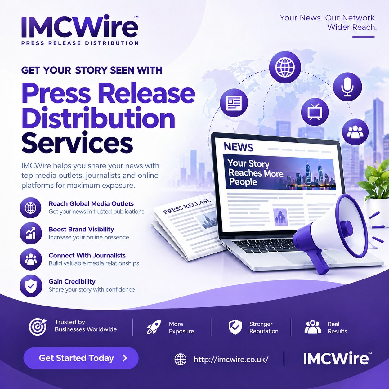 Press Release Services With IMCWire For Corporate Brand Awareness