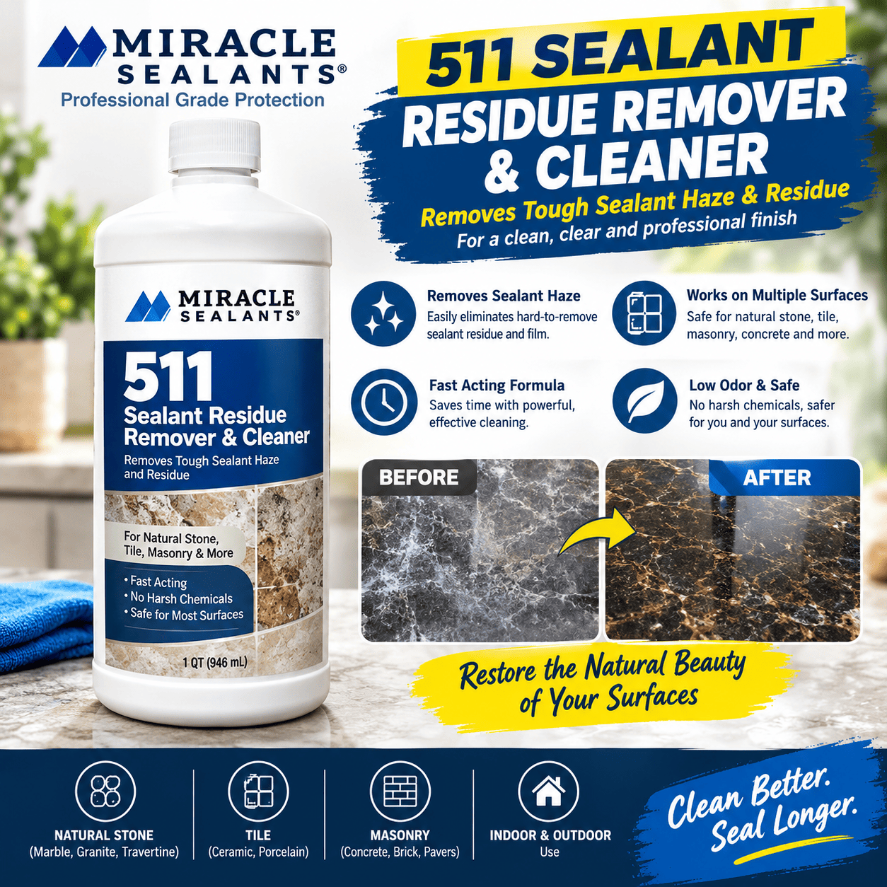 Miracle Sealants Residue Remover & Cleaner