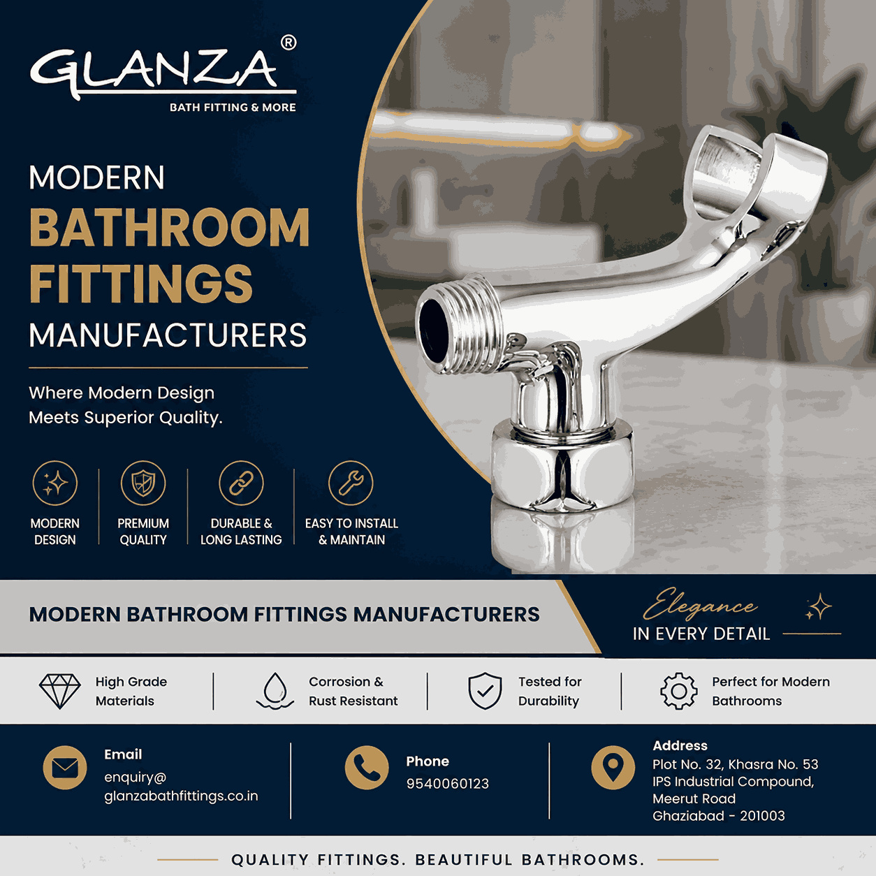 Modern Bathroom Fittings Manufacturers