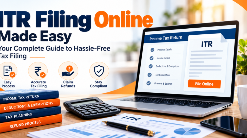 Easy Online ITR Filing Services in India