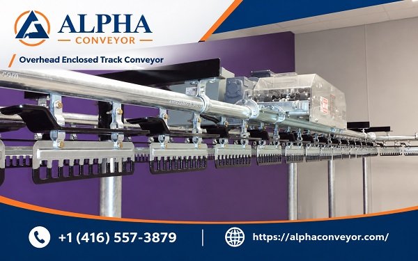 Overhead-Enclosed-Track-Conveyor
