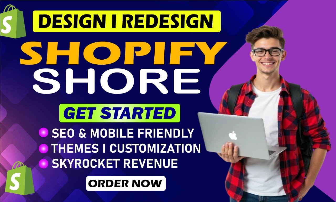 Create Shopify Dropshipping Store And Professional Website Design