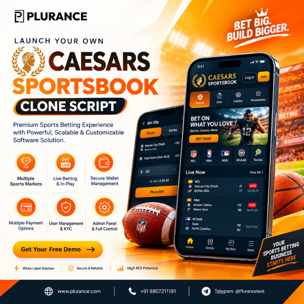 Create a Winning Sportsbook Platform with Caesars Sportsbook Clone Script