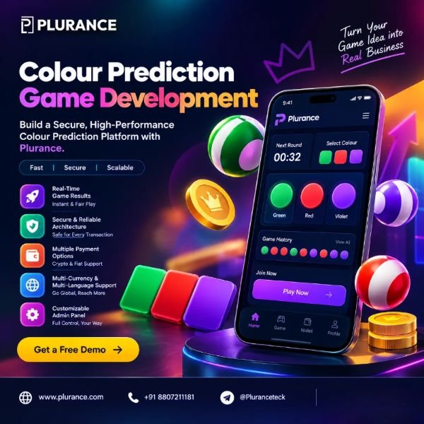 Build Your Own Colour Prediction Platform with Custom Gaming Solutions