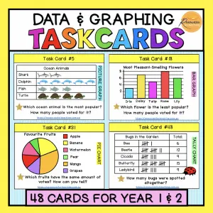 data-and-graphing-task-cards-resources-for-teaching-sydney