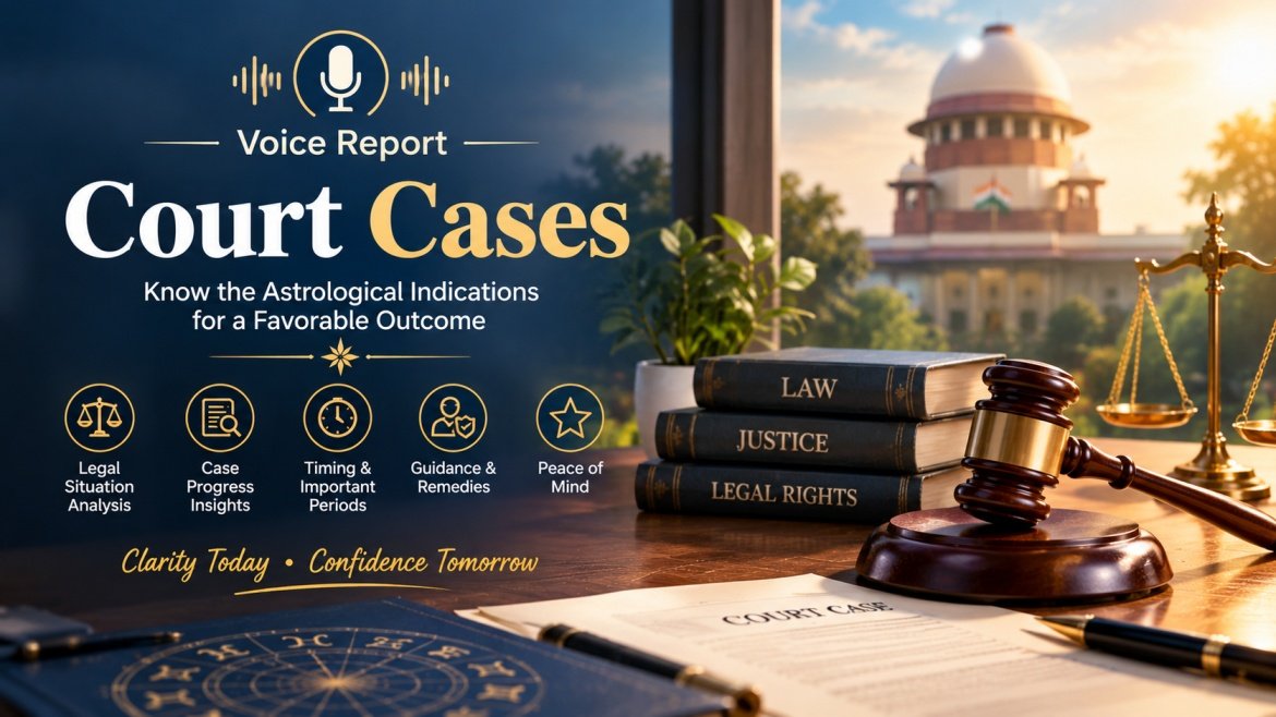 Book Personalized Court Case Prediction Report Online