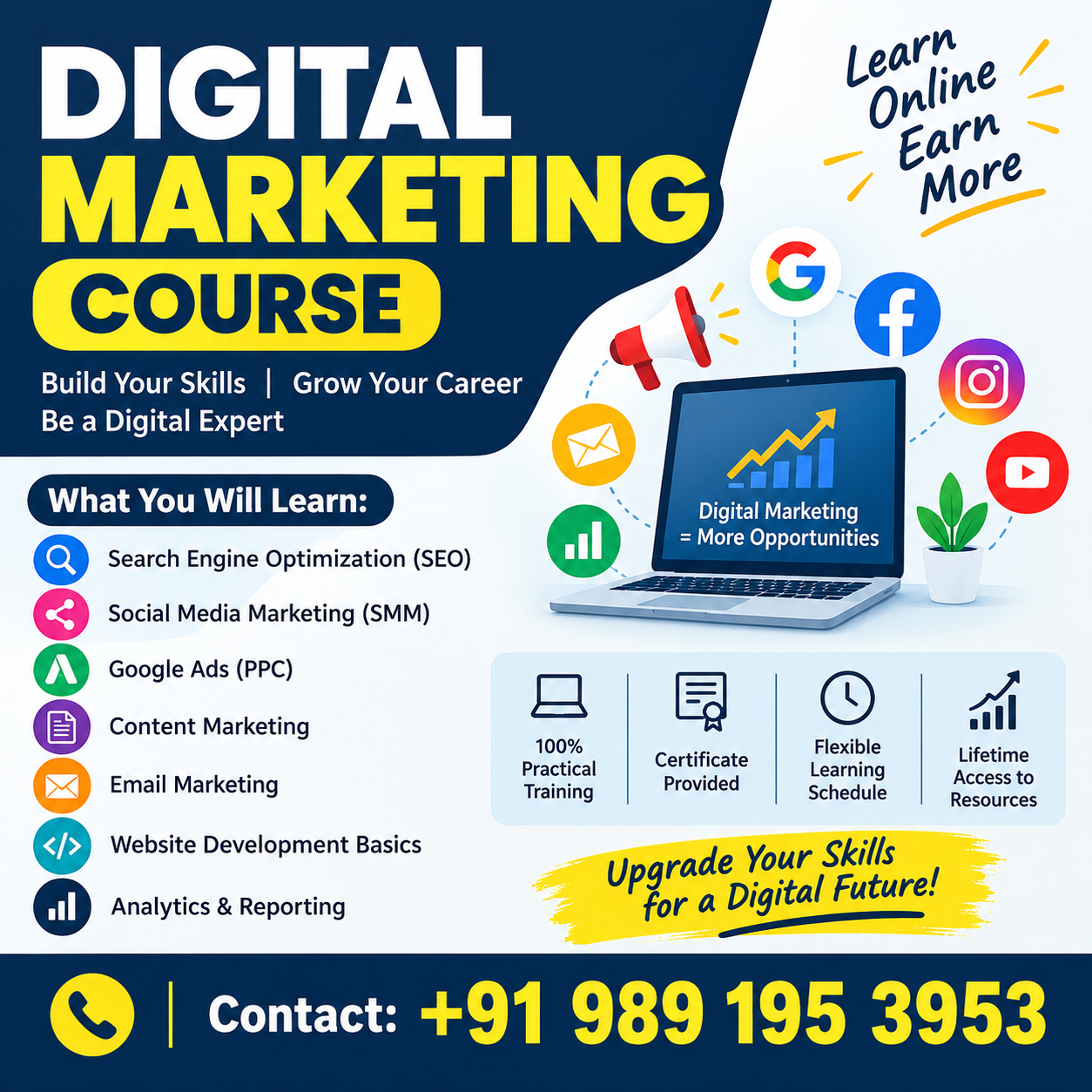 Kickstart Your Digital Marketing Career in Kolkata – Enrol Today!