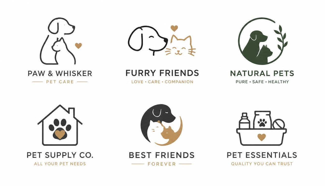I will design minimalist pet ,cat, dog animal supply logo