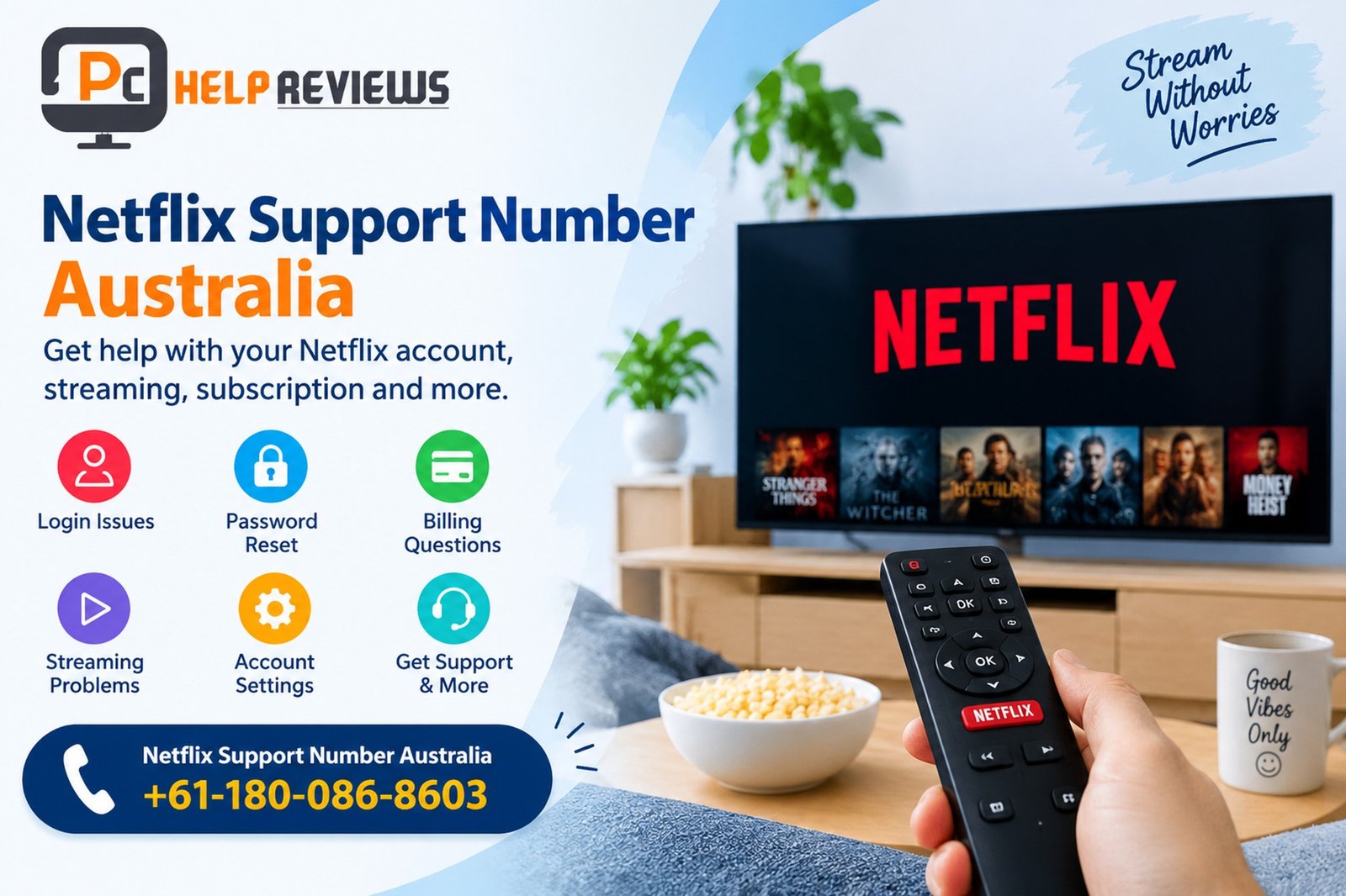 Netflix Support Number Australia +61-180-086-8603: Account and Streaming Assistance