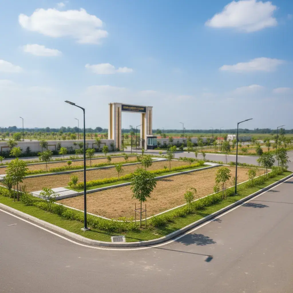 Residential Plots for Sale in Eden Garden Meerut on Jangethi Road