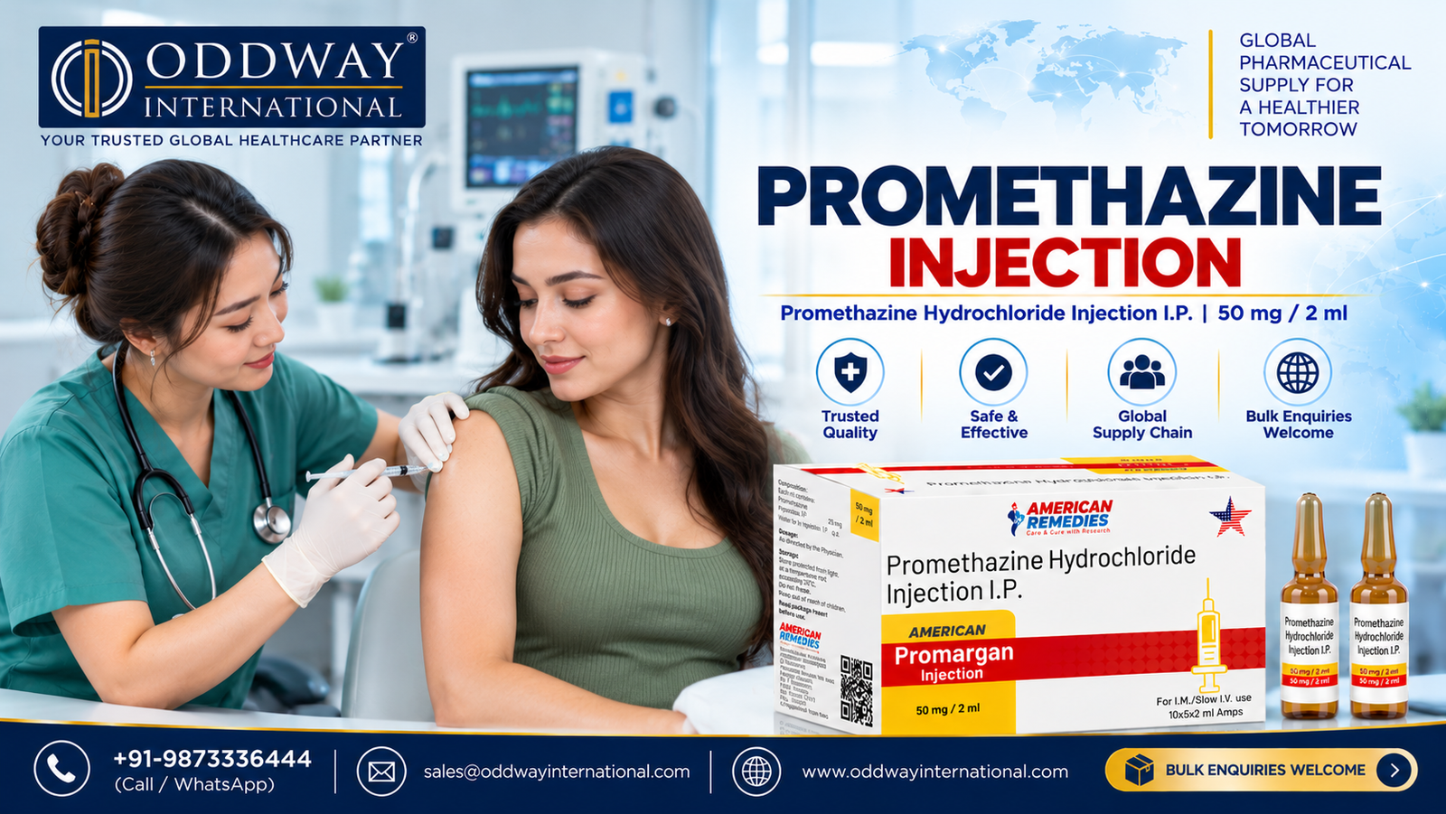 Promethazine Hcl Injection 25mg Ml Availability in USA – Oddway