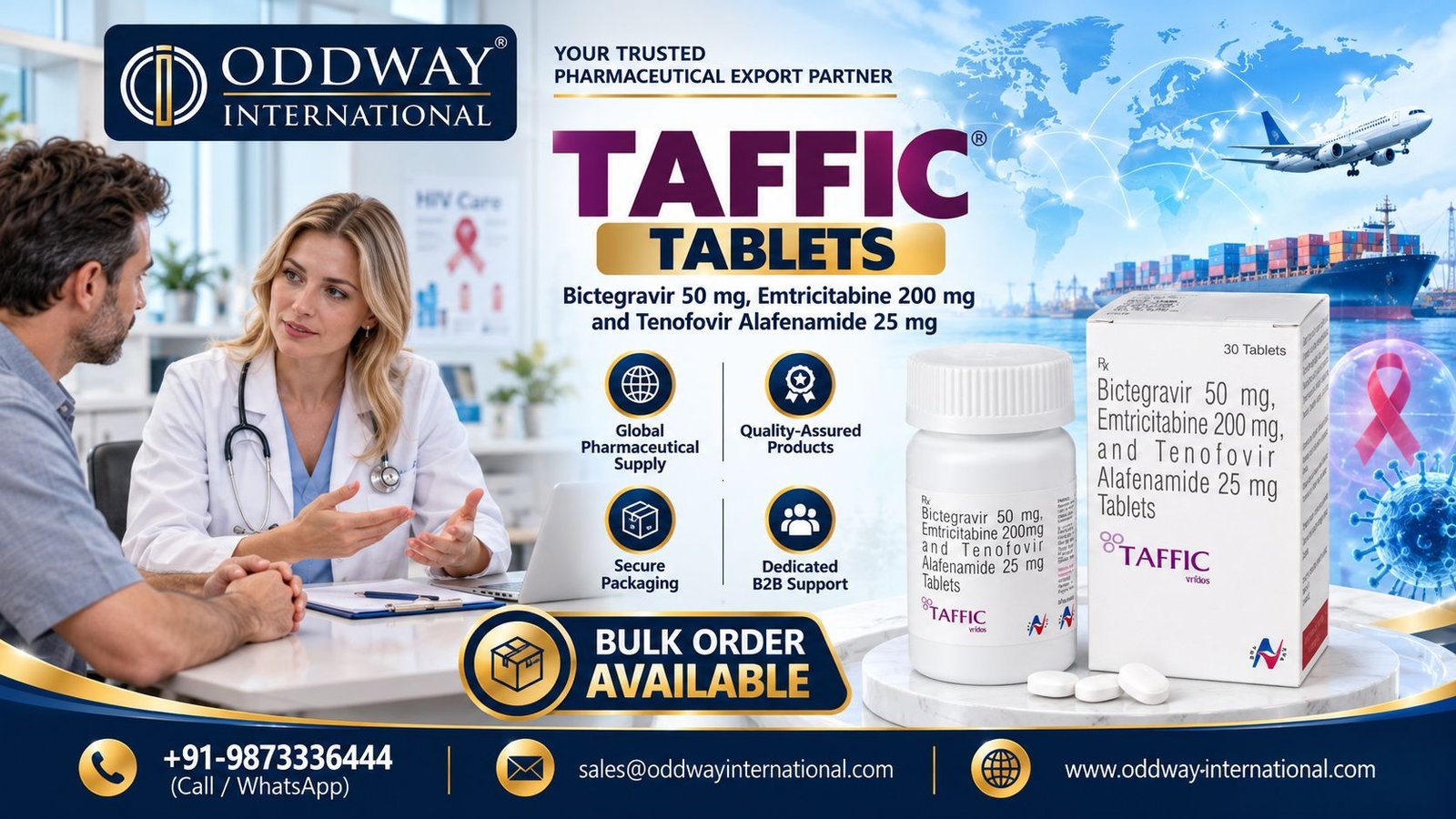 Wholesale Inquiry for Taffic Tablet Bulk Supplier in UK – Oddway