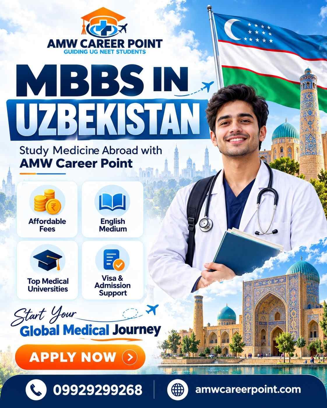 MBBS in Uzbekistan 2026: Top Medical Universities, Fees, Admission & Eligibility for Indian Students
